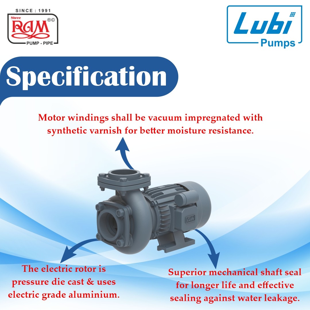 LUBI Centrifugal Monoblock Pump (MDH)